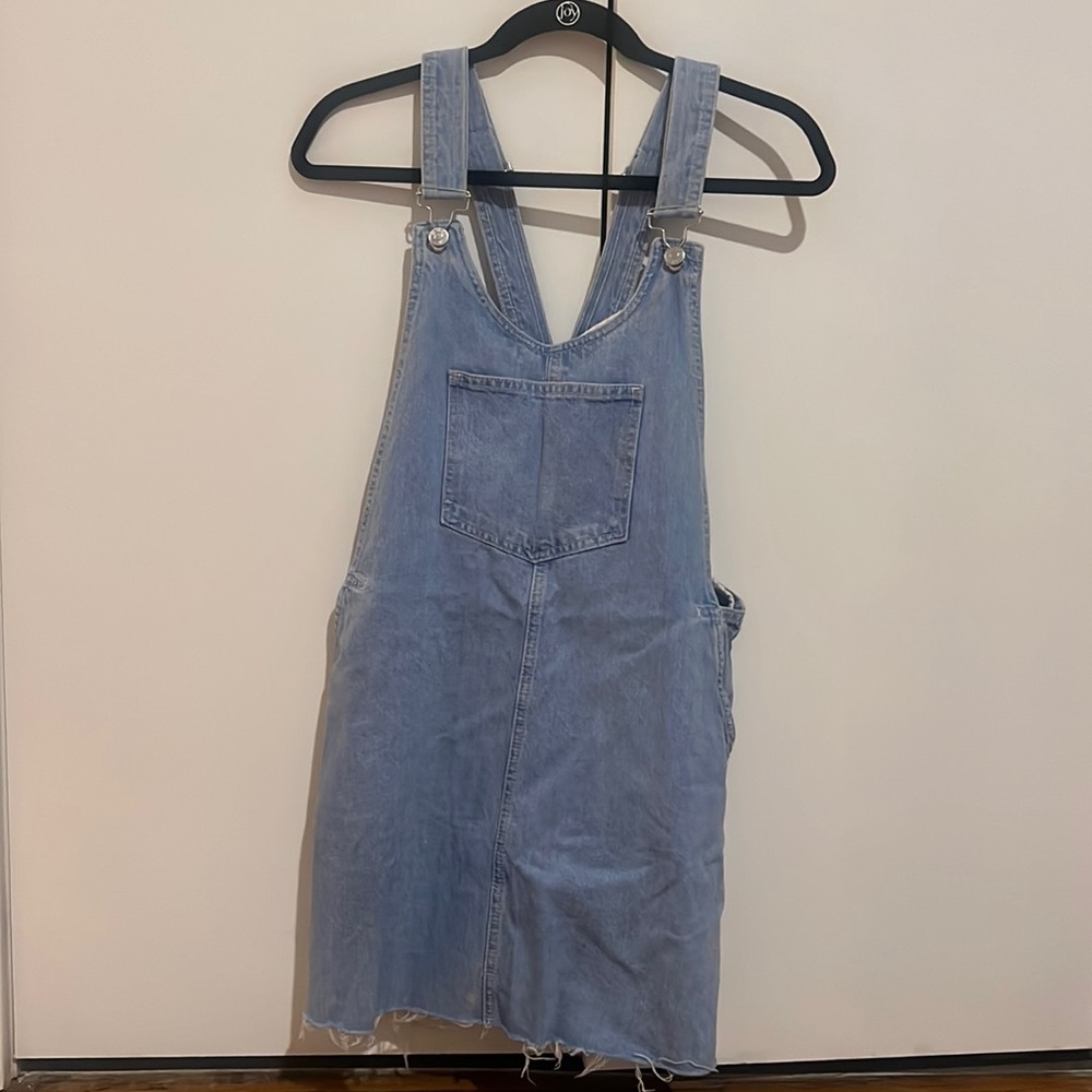 Jean overall dress